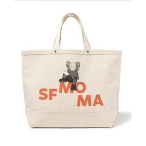 KAWS SFMOMA HUMAN MADE TOTE BAG NEW